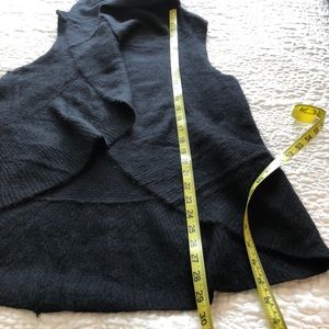 NWT My Tribe Mink blend wrap vest